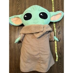 Star Wars Mandalorian Grogu The Child 22" Baby Yoda Plush Pillow Buddy Used